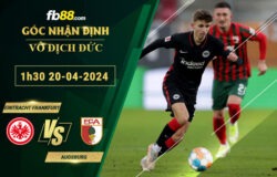 Fb88 soi kèo trận đấu Eintracht Frankfurt vs Augsburg