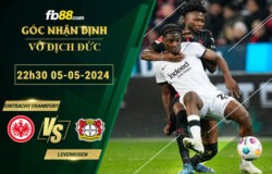 Fb88 soi kèo trận đấu Eintracht Frankfurt vs Leverkusen